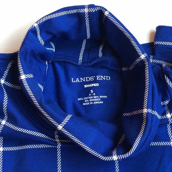 Blue Turtle Neck Top - Picture 4 of 4